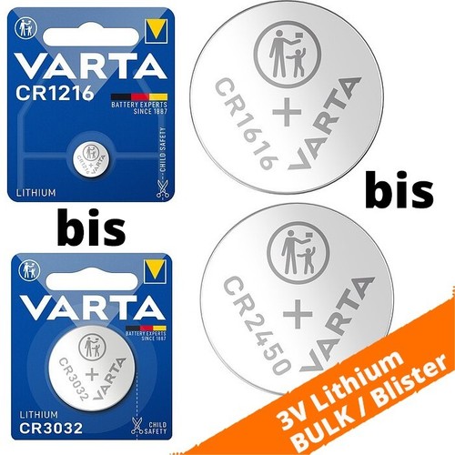 Varta lithium sortiment - varta, cr