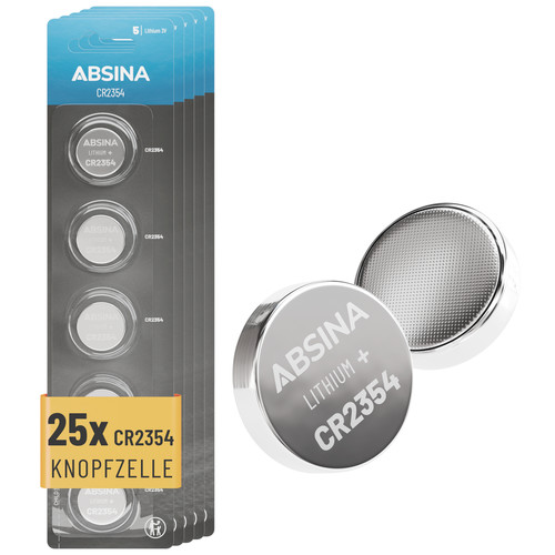 Absina 25x cr2354 batterie - absina,