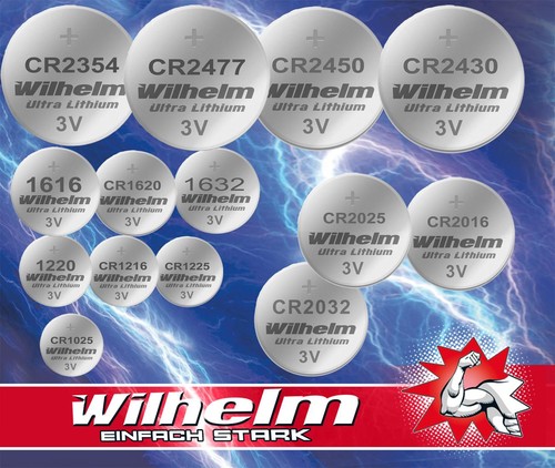 Wilhelm cr2032 cr2025 cr2016 - wilhelm,